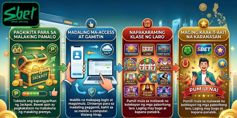 Pagbubunyag ng Kaakit-akit ng Jackpot slots Philippines sa SBET