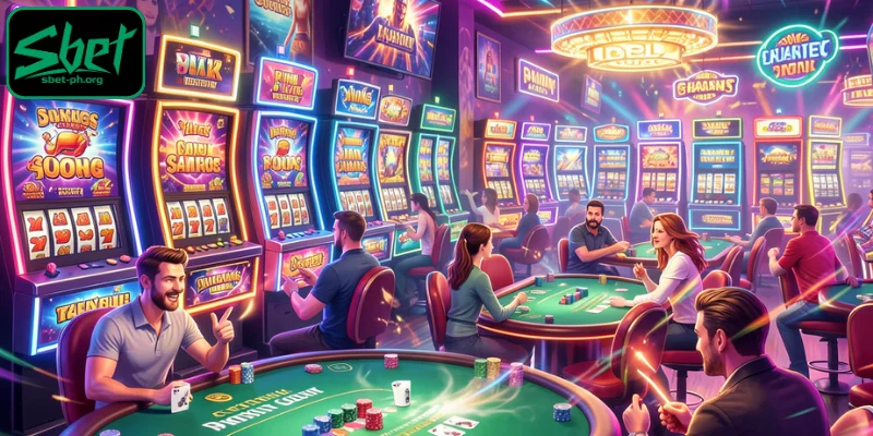 Pangunahing impormasyon tungkol sa Live Casino ng SBET